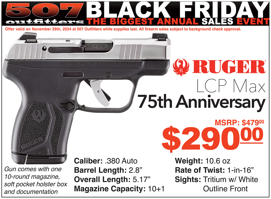 Ruger LCP Max 75th Anniversary