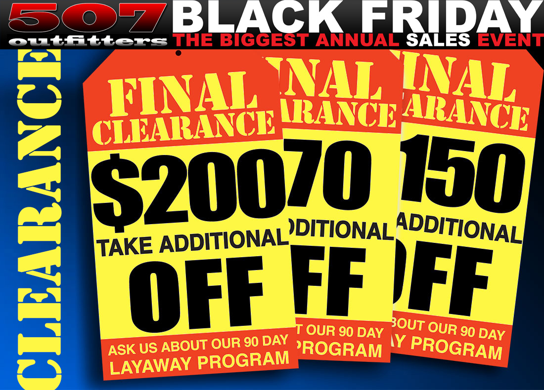 Black Friday Clearance