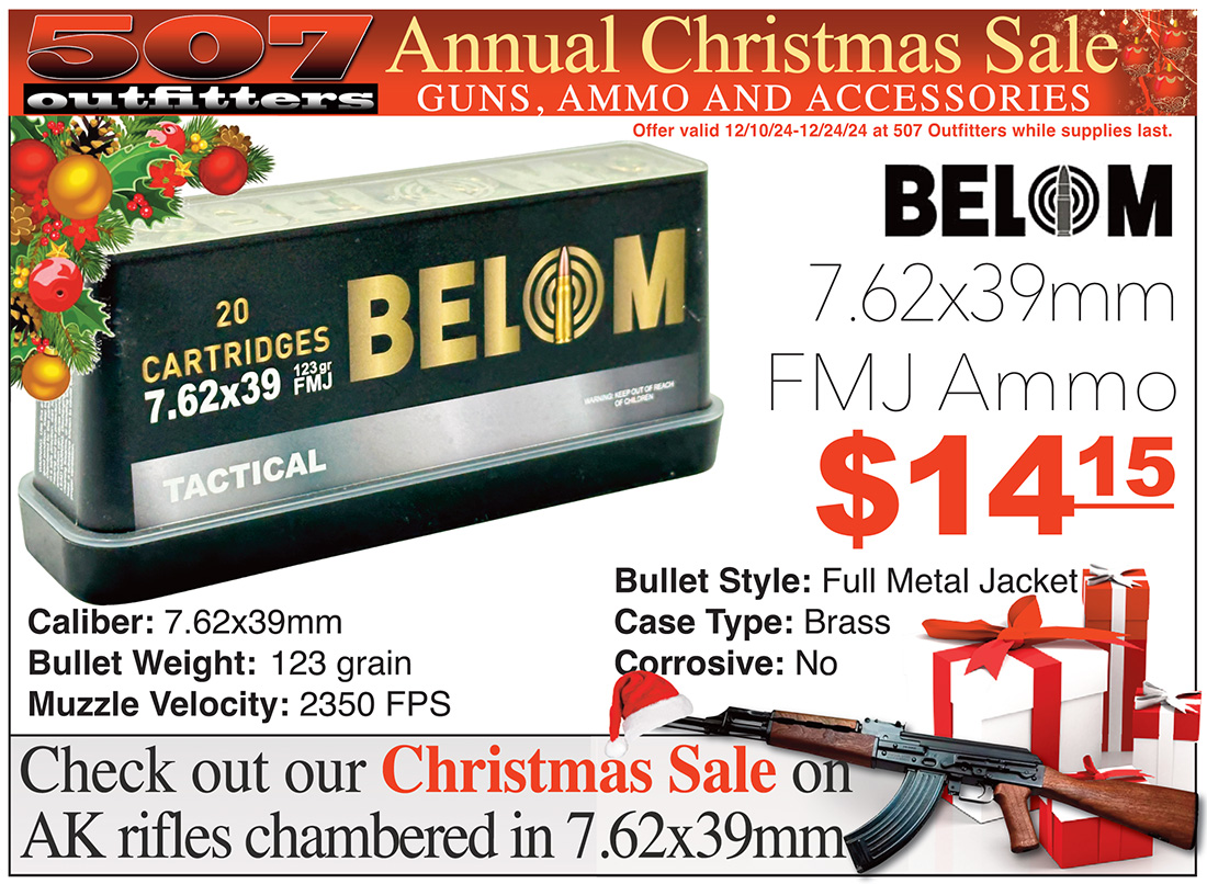 Belom 7.62x39mm AK ammo